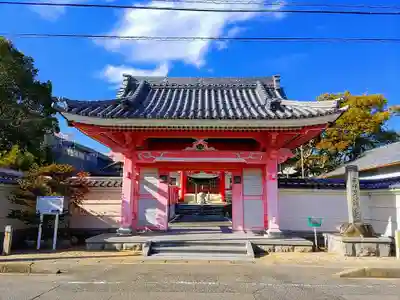 安祥毘沙門天(極楽寺)の山門・神門