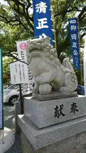 加藤神社の狛犬