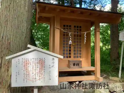 山家神社の末社