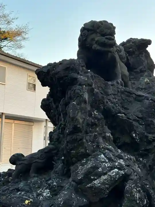 中村八幡宮の狛犬