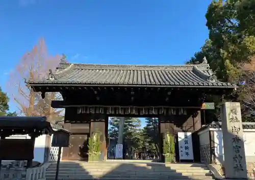 御香宮神社の山門・神門