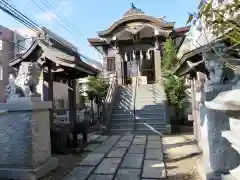 神楽坂若宮八幡神社の本殿