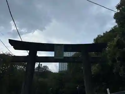 芝東照宮の鳥居