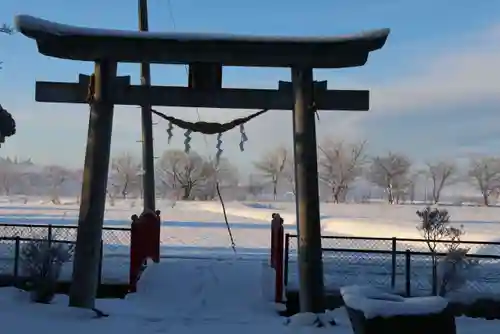 宮下天満宮の鳥居