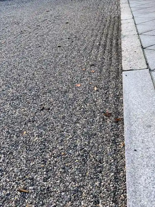小田神社の庭園