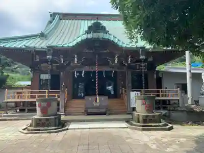 佐奈田霊社の本殿・本堂