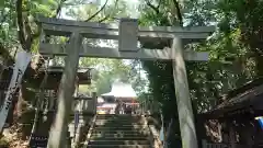 曾屋神社の鳥居