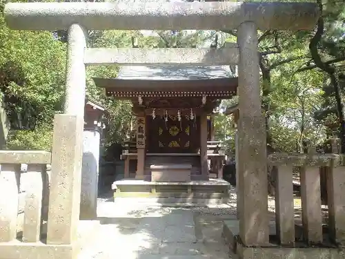 意富比神社の鳥居