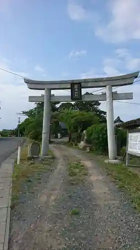 琴平神社の鳥居