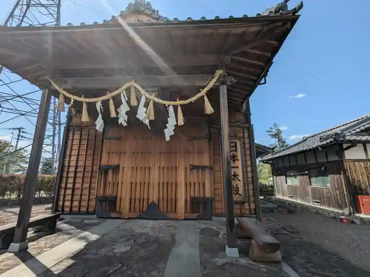 原八幡神社太子堂(滋賀県)