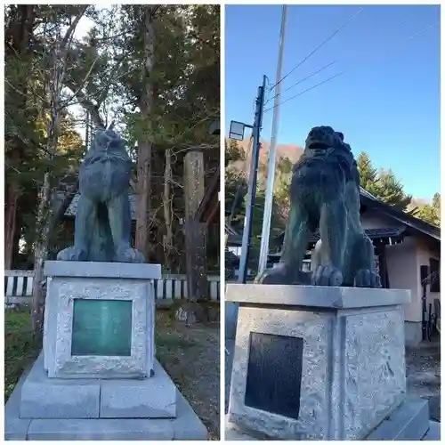 諏訪大社の狛犬