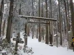 葛木神社の鳥居