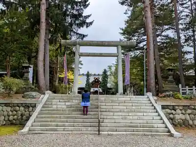 上川神社の鳥居