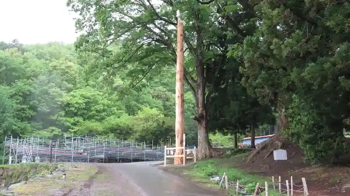 諏訪大社上社前宮のその他建物