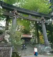 諏訪大社上社前宮の鳥居