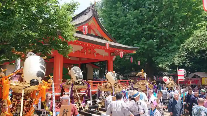 花園神社のお祭り
