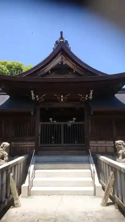 神明社(北方町中島)の本殿・本堂
