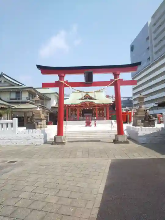東京羽田 穴守稲荷神社の鳥居