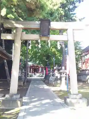 柴又八幡神社の鳥居