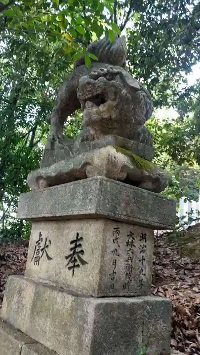 高尾神社の狛犬