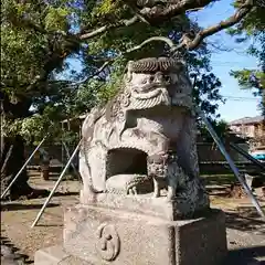 箱田神社の狛犬
