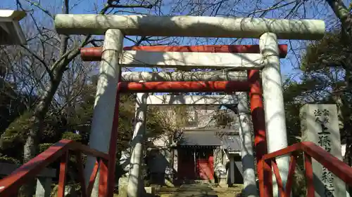 上孫伏見稲荷神社の鳥居