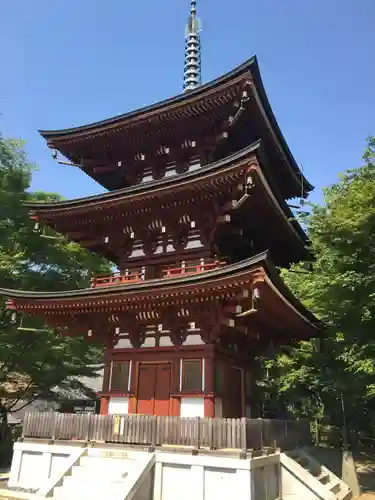 岡寺（龍蓋寺）の塔