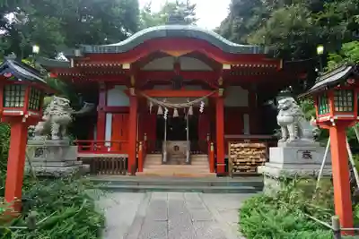 自由が丘熊野神社の本殿・本堂