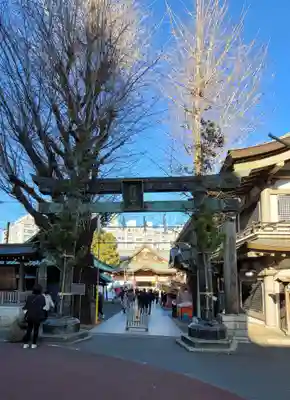 湯島天満宮の鳥居