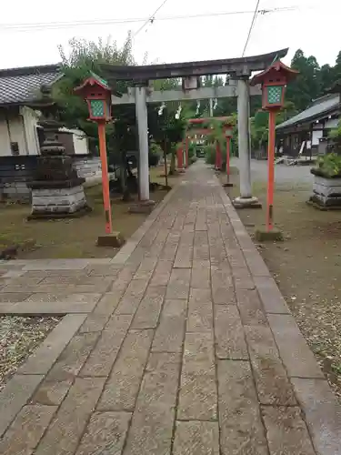 女化神社の鳥居