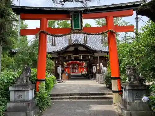 許波多神社の鳥居