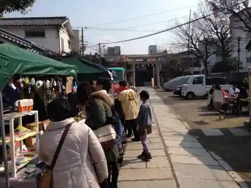 中道八阪神社のお祭り