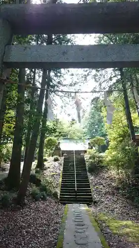 甲波宿禰神社の鳥居