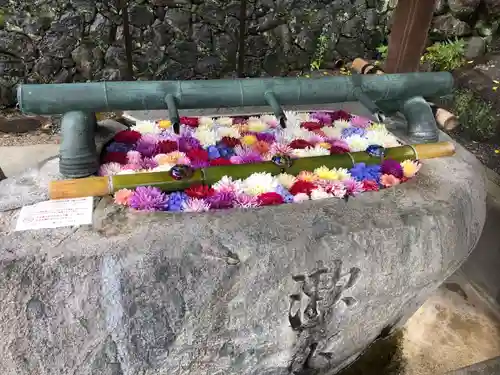 岡寺（龍蓋寺）の手水舎