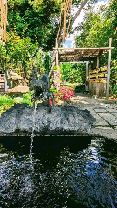 菊田神社の手水舎