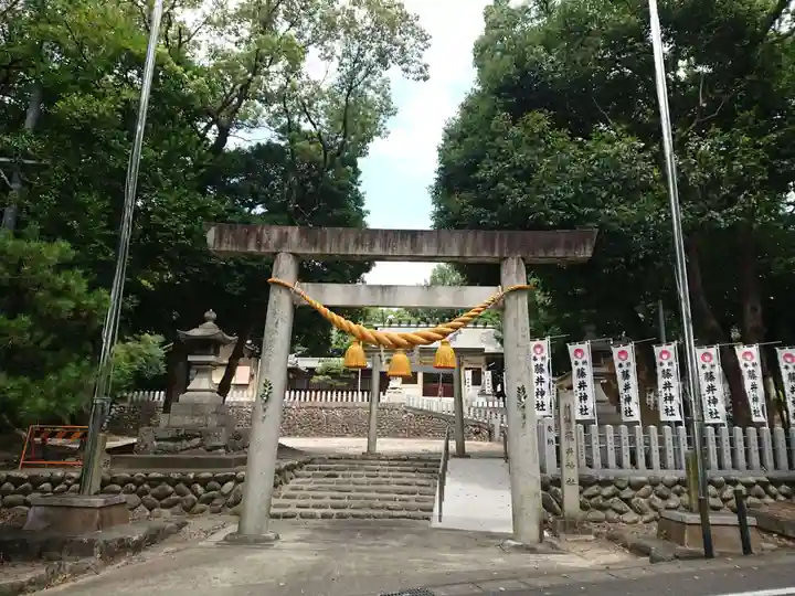 藤井神社(追分藤井神社)の鳥居