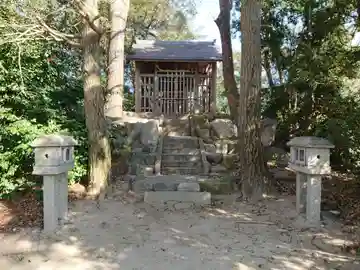 富岡神社の本殿・本堂
