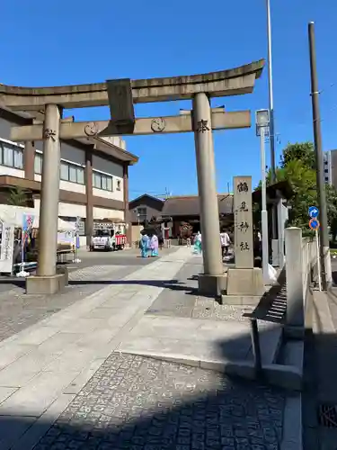 鶴見神社の鳥居