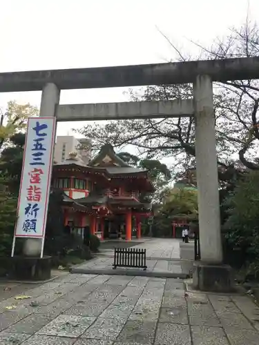 千葉神社の鳥居