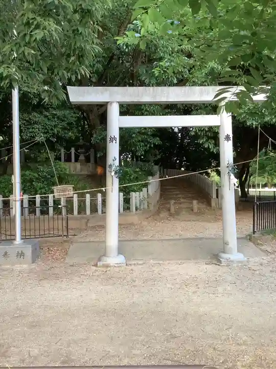 白山神社(二子町)の鳥居