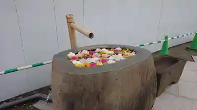 駒込妙義神社の手水舎