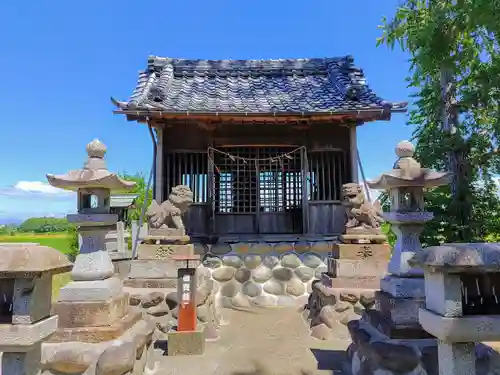 神明社（神明津子新田）の本殿