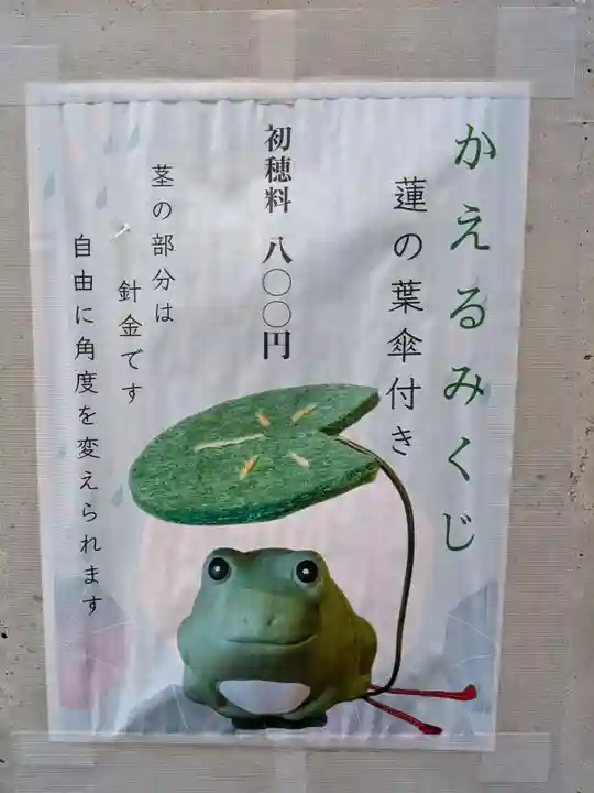 熊野神社のおみくじ