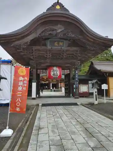 竹駒神社の山門・神門