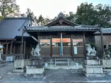 乃伎多神社(高月町東阿閉)の本殿・本堂