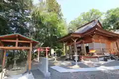 阿久津「田村神社」（郡山市阿久津町）旧社名：伊豆箱根三嶋三社の本殿