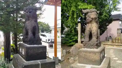 発寒神社の狛犬