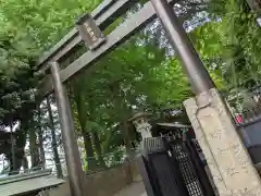 諏訪神社の鳥居