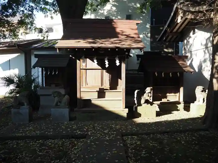 中村八幡神社の末社・摂社