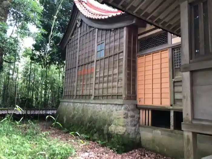 篠原神社の本殿